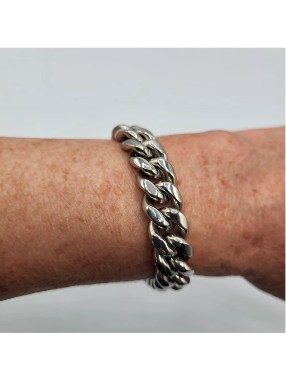 Men's Heavy Stainless Steel 7